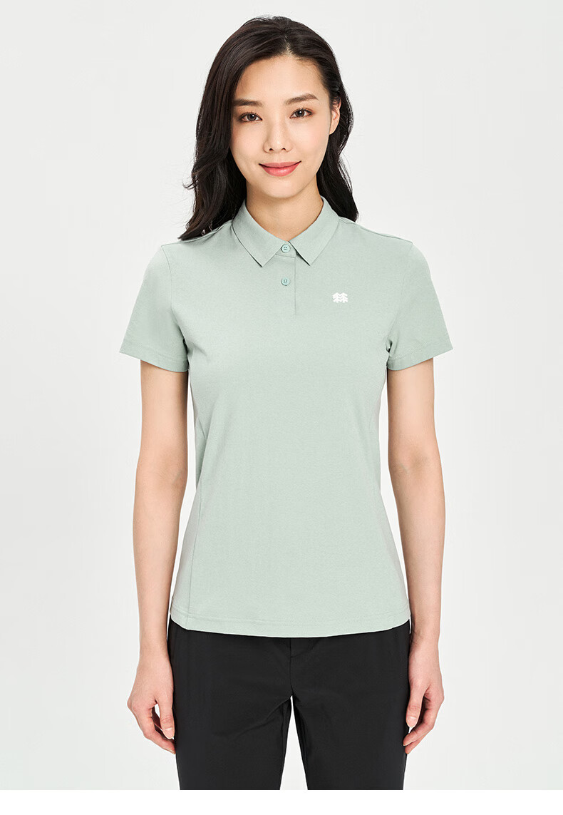 sport女士电商专供seco短袖polo(t16)】kolon sport/可隆polo衫 女子