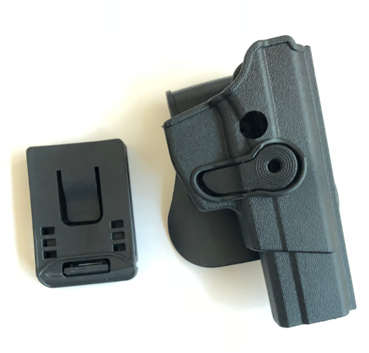 雪峰狐 战术快拔套92式塑料枪套腰套92快拔枪套92枪套 92绑腿快拔套