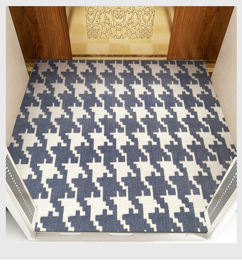 家用电梯地毯电梯轿厢地毯现代简约风家用别墅入户门异形定制尺寸快速