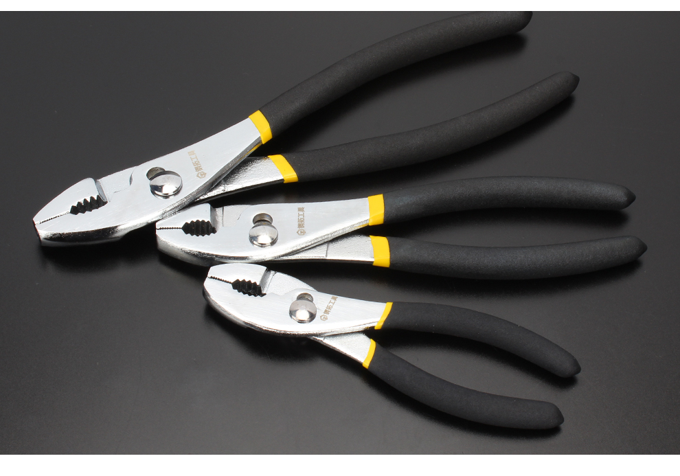 钢拓鲤鱼钳多功能弯嘴活动水管钳鱼口鱼尾式鱼嘴钳子可调式钳子6寸