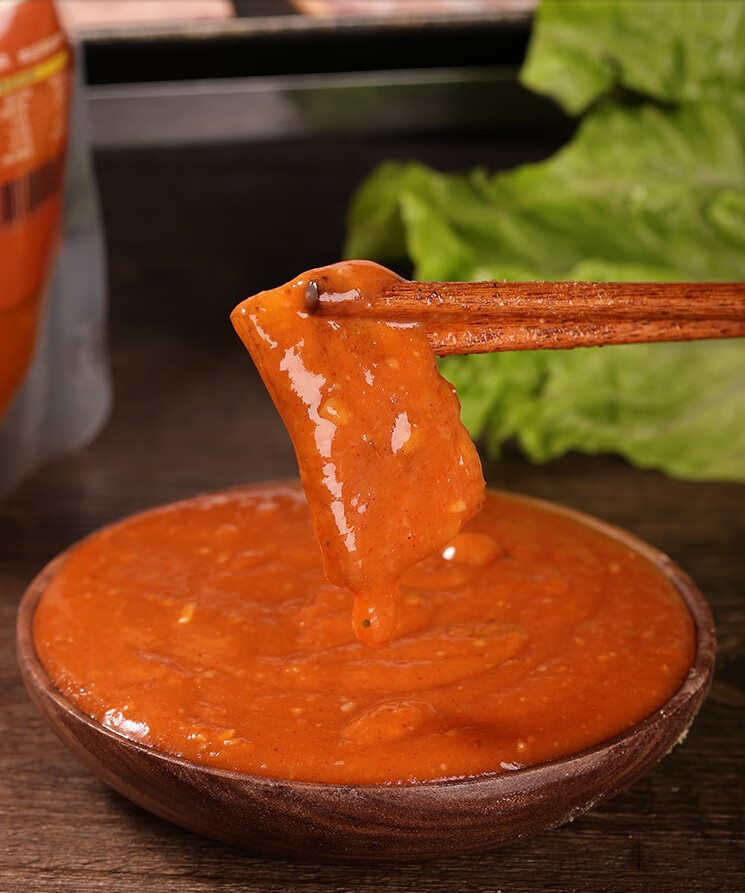 烤肉酱 韩式烤肉蘸酱 生菜酱 烧烤调料 烤肉蘸料500g