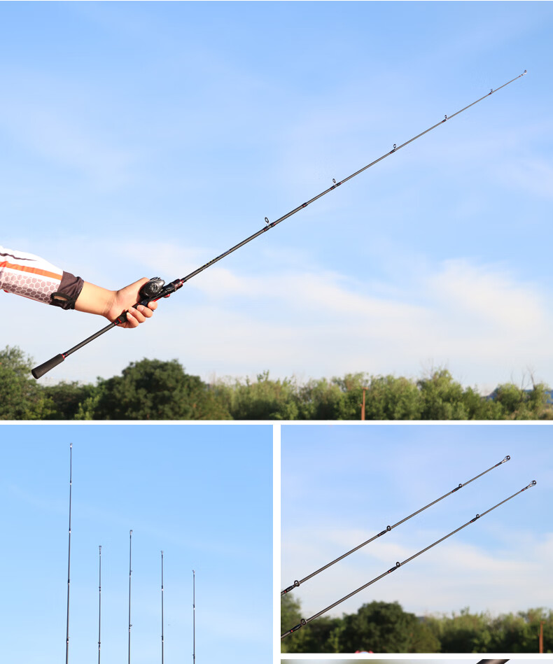 新款官方旗舰阿布套装全套水滴轮鱼竿全套抛竿远投海钓超轻超硬 1.