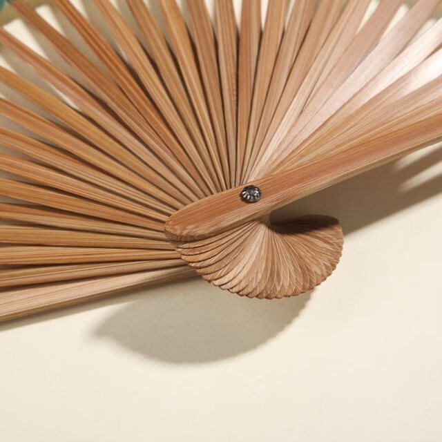 戏曲专用扇子 戏曲专用扇子8寸油竹扇子日式折扇中国风汉服扇小号扇子