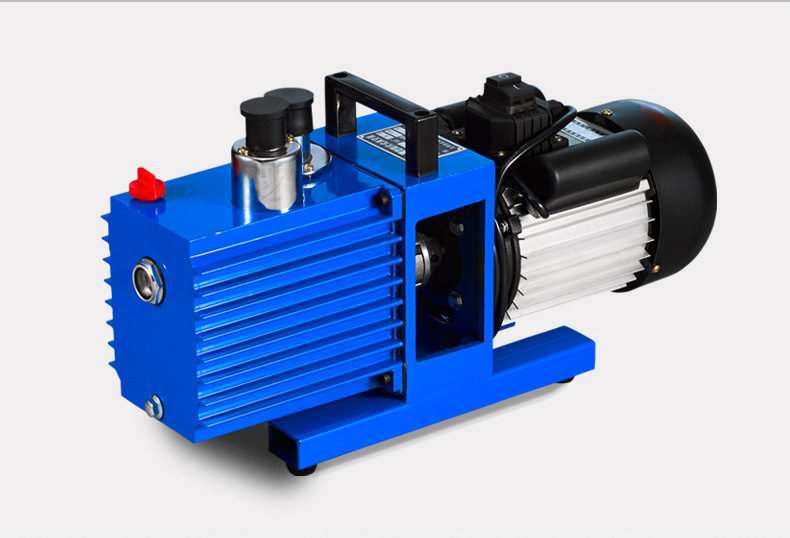 真空泵空调旋片式专用实验室小型工业抽空气抽油泵抽真空机 2xz-4(220