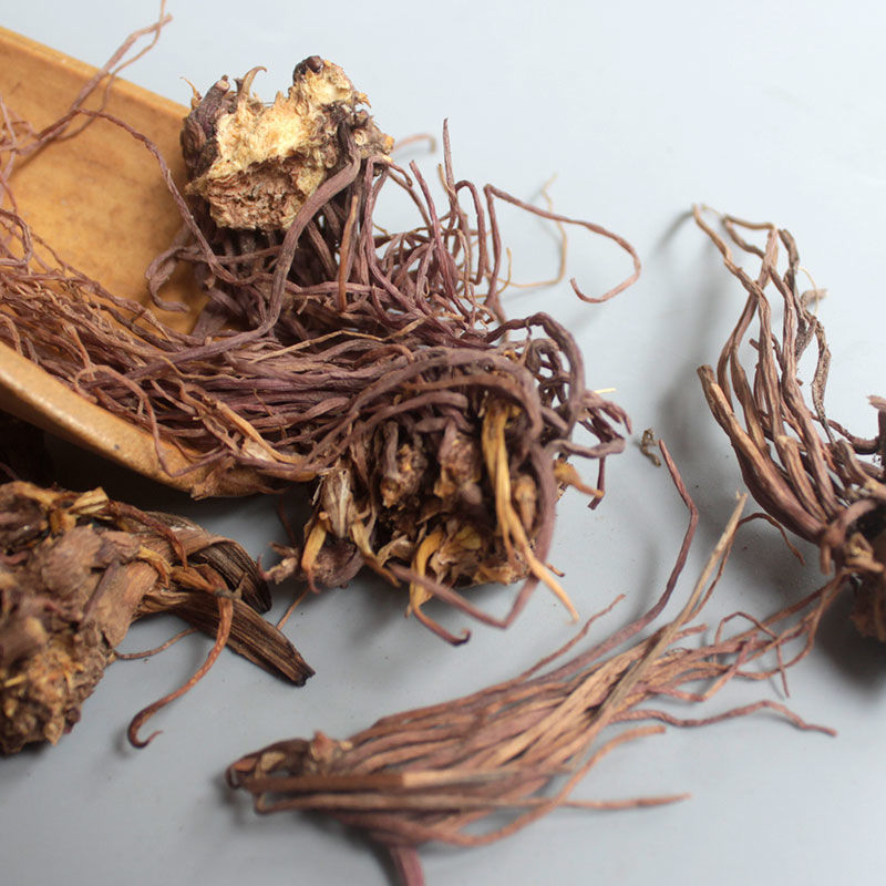 紫苑紫菀水洗子菀全根子苑青菀返魂草返魂草根无杂质 250克 500克