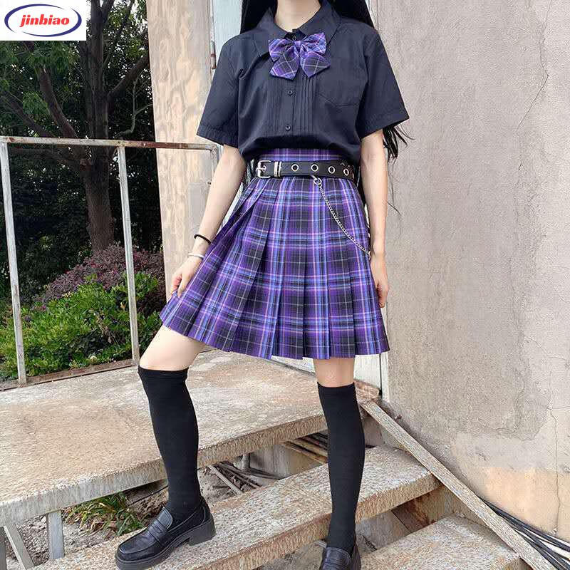 晋彪甜心风暴jk外套女潮ins春装制服裙学生高腰半身裙百套装整套甜心