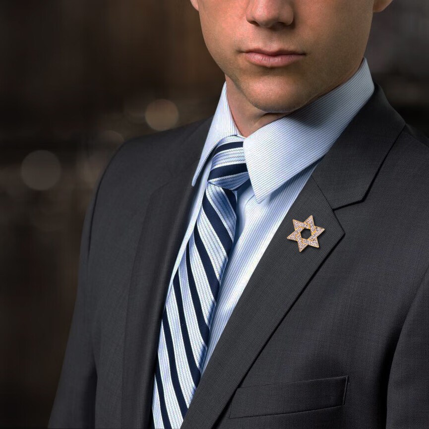 naga queen高档复古男士潮流胸针领针简约英伦装饰西服徽章西装别针