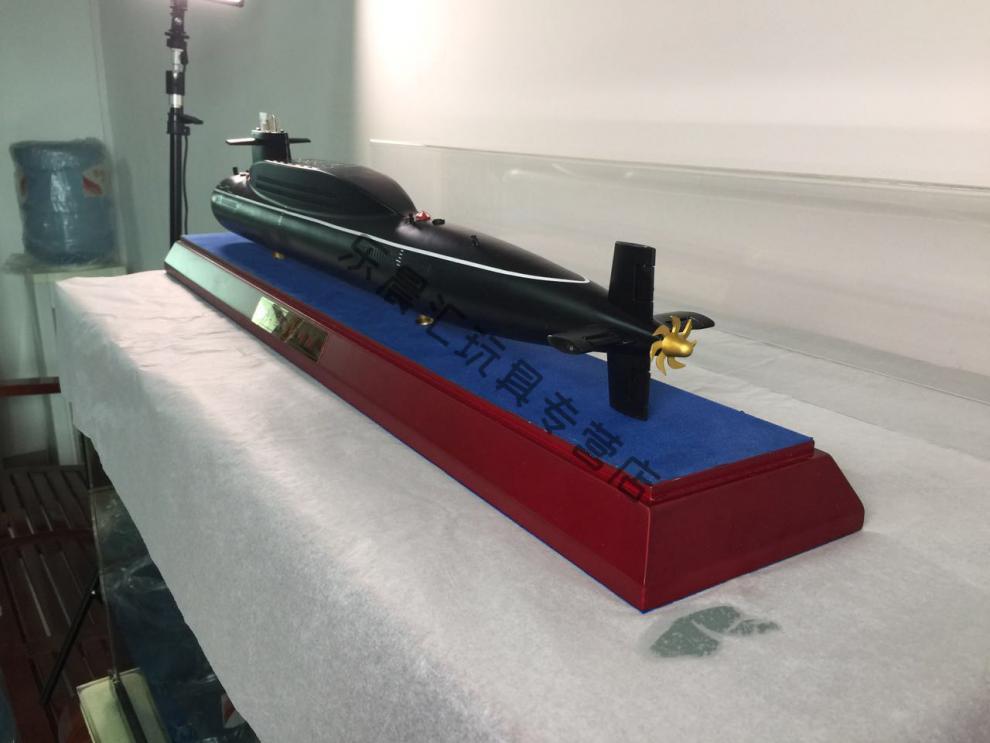 中国094型战略核潜艇模型 094潜艇模型系列合金仿真收藏摆件展厅 1