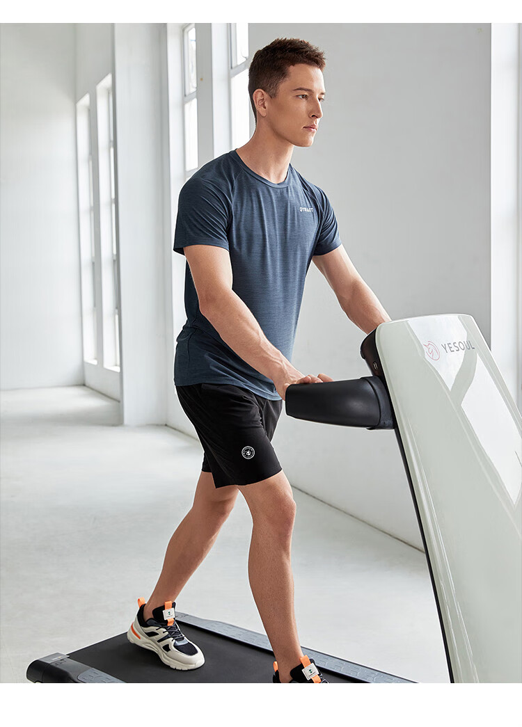 肌肉蚂蚁运动装春夏运动上衣男速干宽松t恤足球篮球跑步训练健身衣服