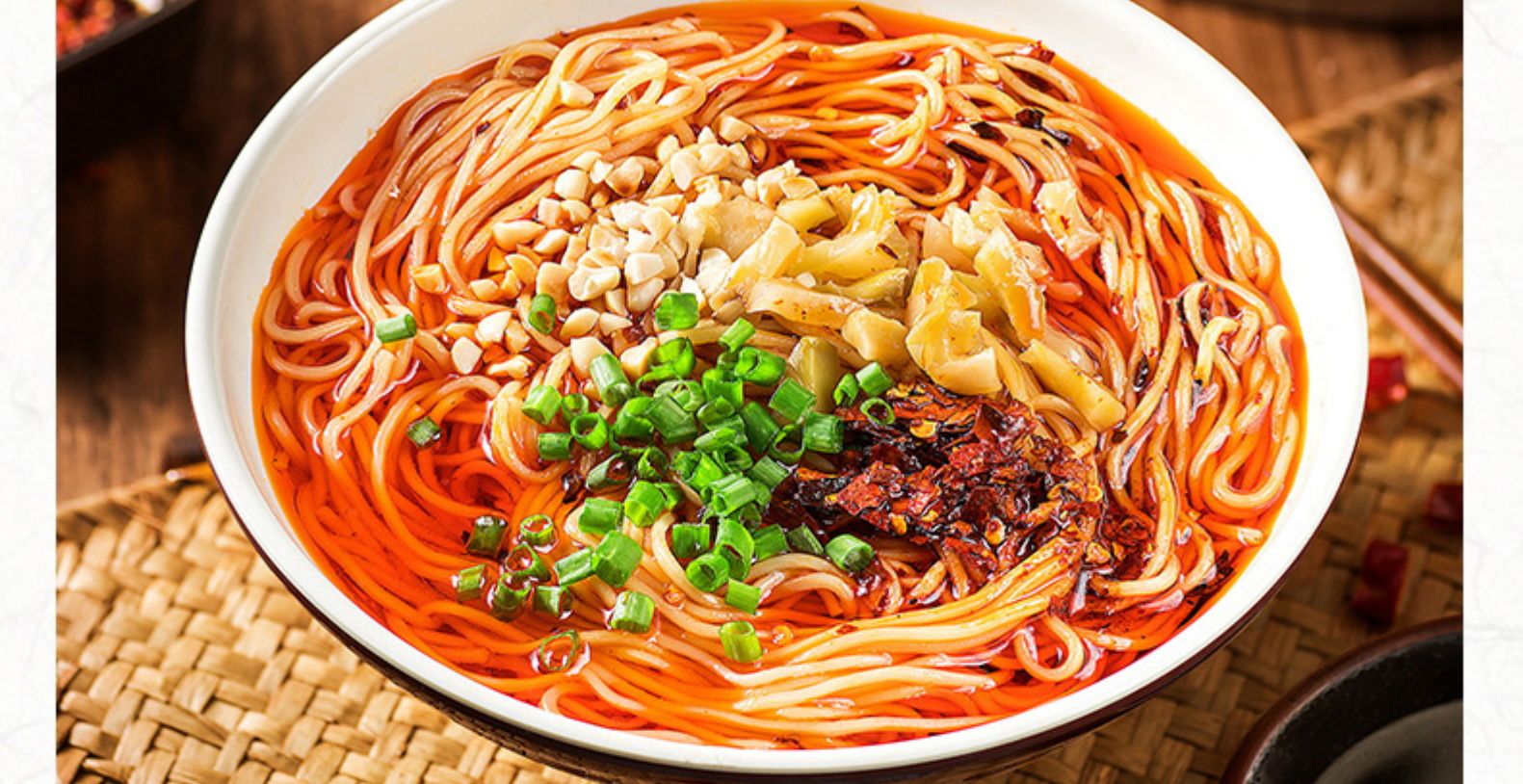 特色小吃重庆小面麻辣汤面重庆特产方便面条带调料5盒装 重庆麻辣小面