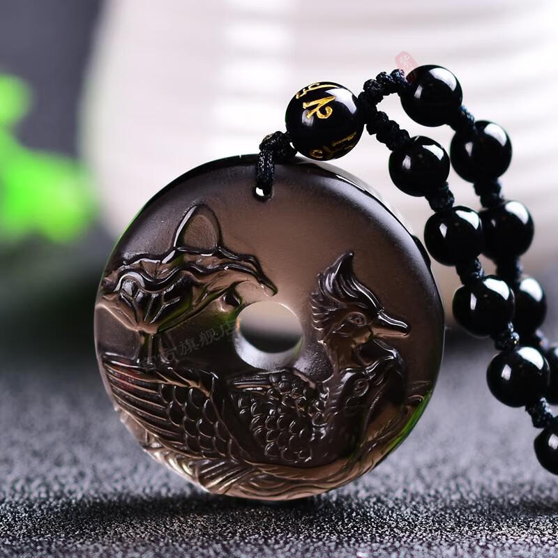 紫川2020年比翼增情吊坠鸳鸯生情比翼鸟姻缘饰品吉祥物男女招桃花