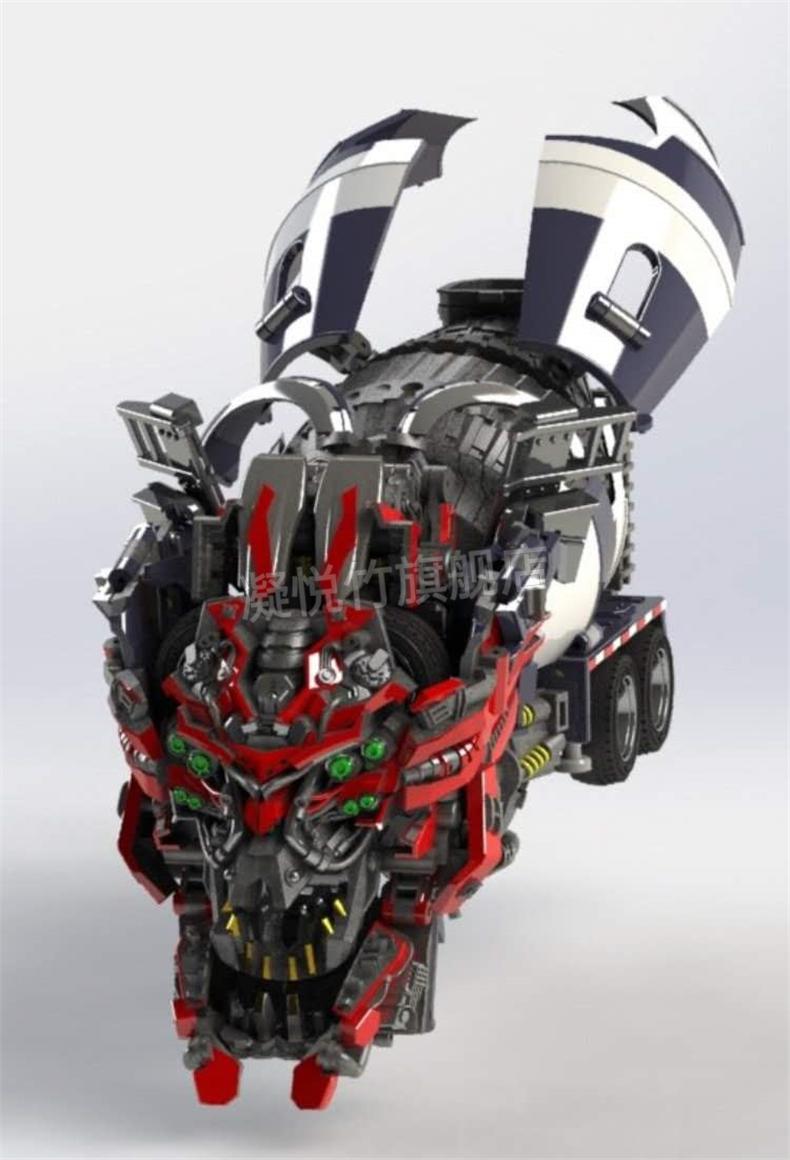 ds大力神 devil saviour ds-05 土石流 铲土车建造派破坏者大力神 ds