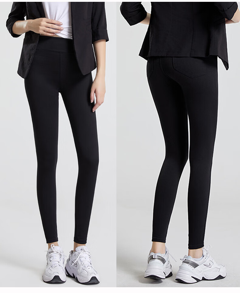 商场同款公子雪官方店牛仔芭比裤女春夏蜜桃臀外穿高腰收腹提臀紧身