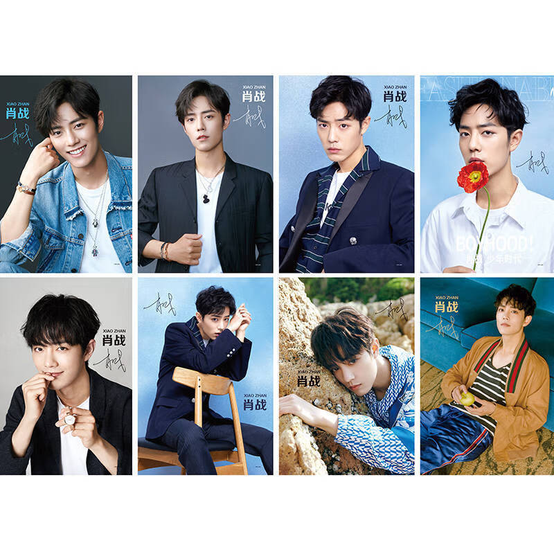 肖战【水晶卡贴】随机10张【图片 价格 品牌 报价】-京东