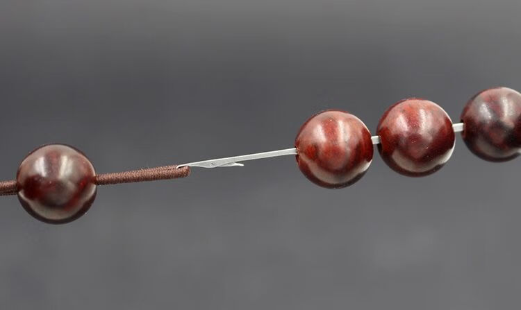 滴滴酷酷穿手链手串三通钩针穿珠针串珠佛珠三通文玩专用针穿珠工具针