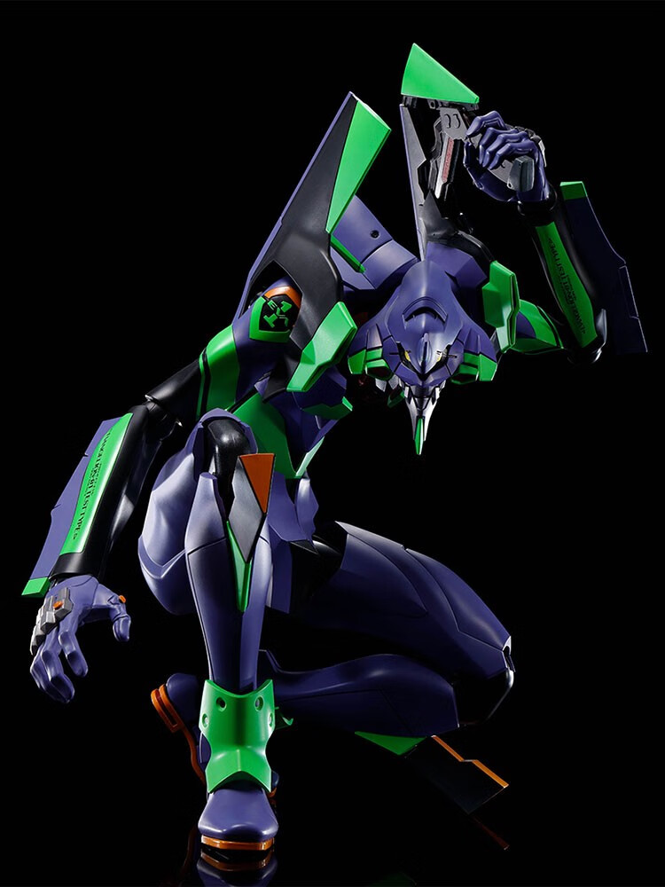 万代dynaction 新世纪福音战士eva初号机合金成品模型玩具 40cm 初号