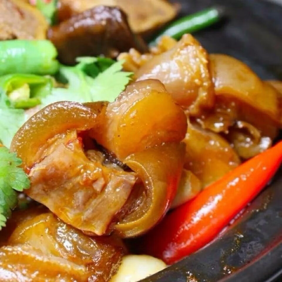 新鲜牛蹄筋剔骨牛蹄农家散养黄牛筋原味半熟可红烧凉拌炖卤锦蜜姬剔骨