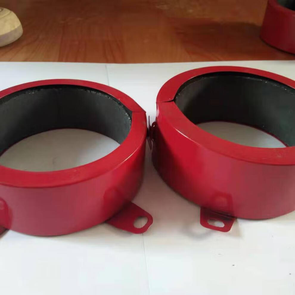 110阻火圈 带螺丝阻火圈 塑料管道阻火圈 红色四角阻火圈规格全谦设