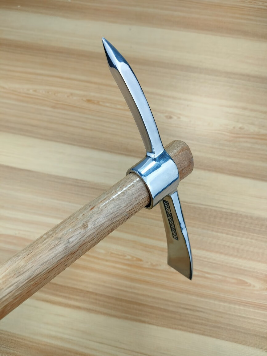 冰镐 不锈钢十字镐小羊镐户外携带日本进口瑞士出口登山镐攀岩冰镐