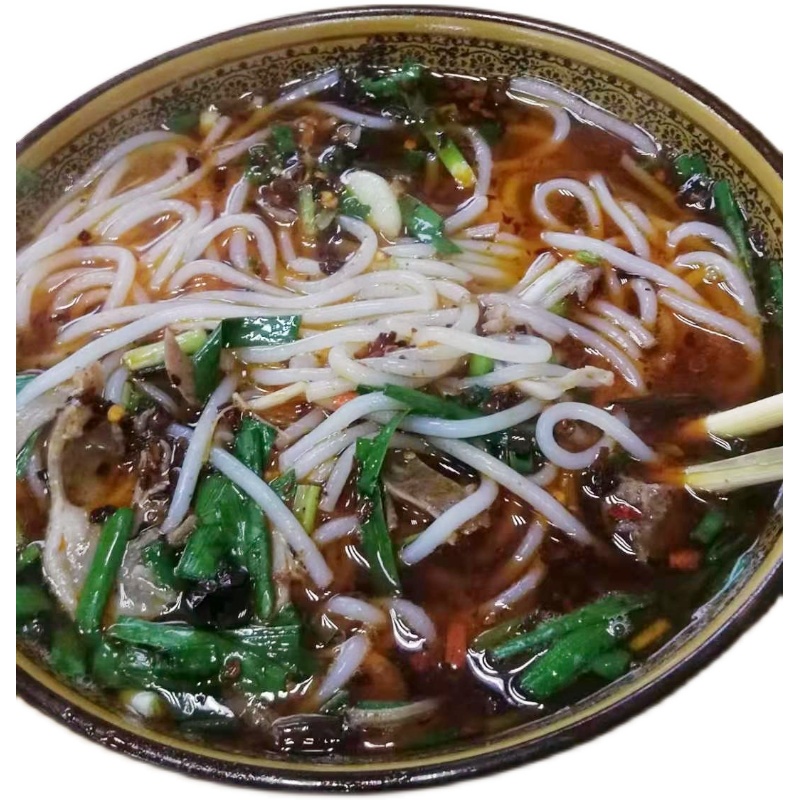 贵州土特产干米粉铜仁纯大米手工细米粉米线羊肉粉牛肉粉酸辣粉3斤装