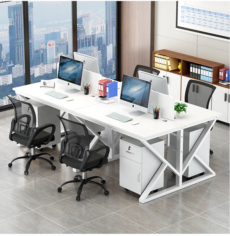 迪航dihang办公桌椅组合电脑桌现代简约屏风隔断办公家具职员桌246