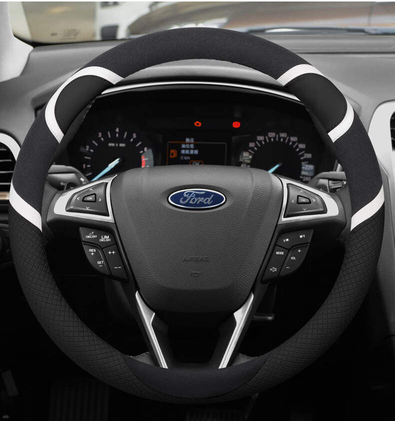 福特福睿斯蒙迪欧嘉年华翼虎翼博锐际经典福克斯方向盘套四季通用时尚