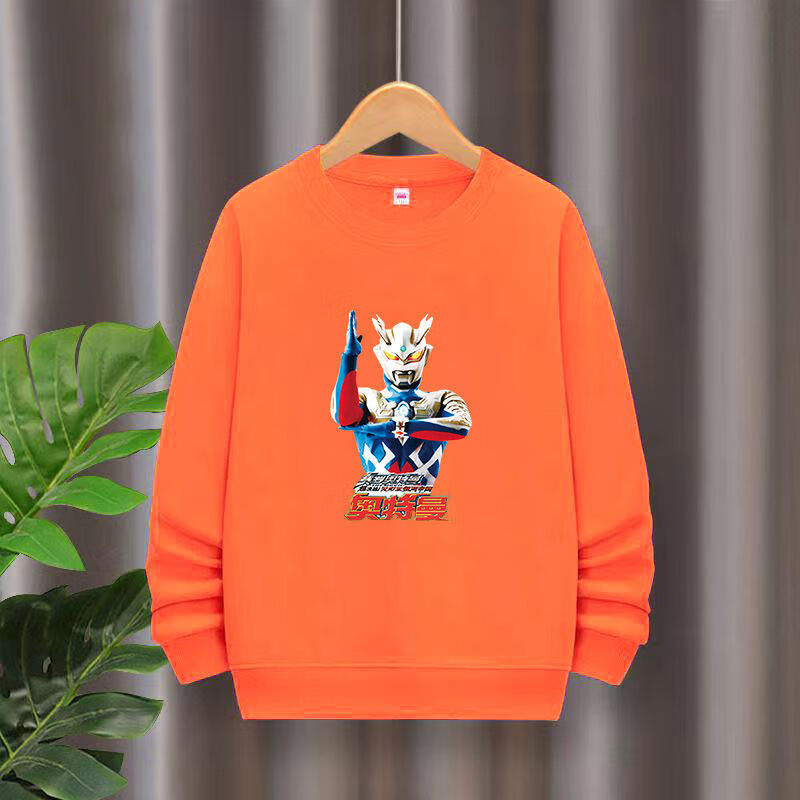 卫衣春秋赛罗奥特曼秋装男童童装中小童圆领长袖上衣宽松女童秋潮baby