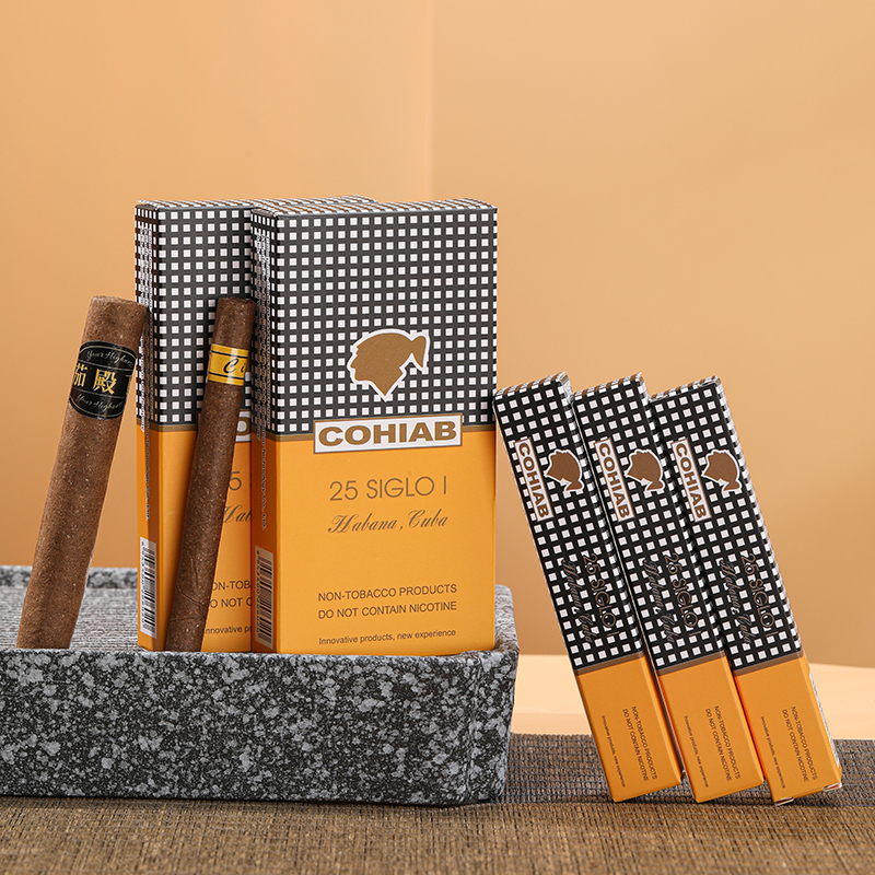 悦菇娘雪茄蒙特库贝罗cubero古巴茶制雪茄非真姻口感雪茄烟一条雪茄