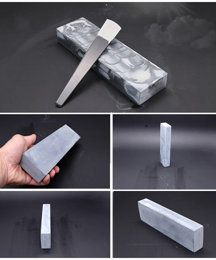 磨刀石 天然磨刀石家用磨菜刀油石条双面打磨超细磨石砥石青石浆石f