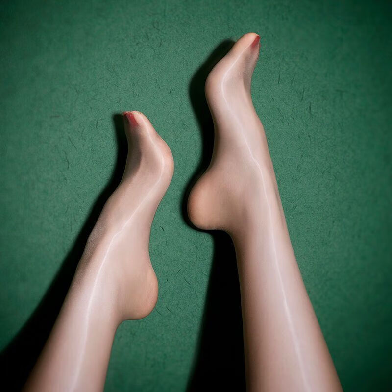 时尚「极光」丝滑油亮无缝丝袜秋季黑色性感油光无痕款连裤袜 my01