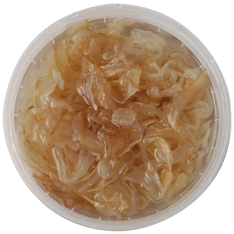 龙英海蜇丝5斤大桶装凉拌海蜇皮新鲜海蛰海哲海鲜凉菜固形物约55海蜇