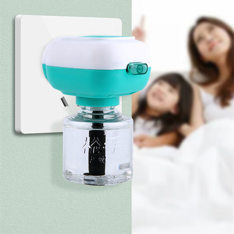 枪手电热蚊香液插电式孕妇婴儿电蚊香器水无味安全驱蚊神器补充装18瓶