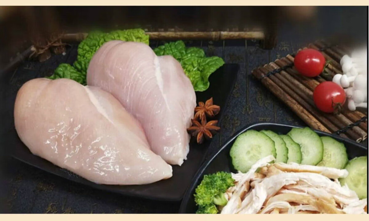 单冻大鸡胸10斤20斤冷冻新鲜鸡胸肉健身生肌鸡胸鸡脯肉去皮鸡胸肉乌蒙