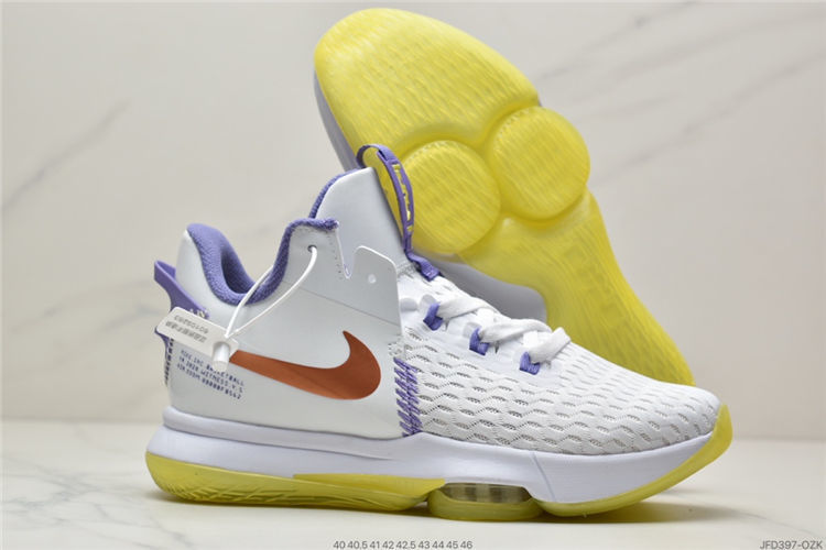 詹姆斯6见证6lebron witness vi ep男子篮球鞋新款秋冬透气dc 黑色 40