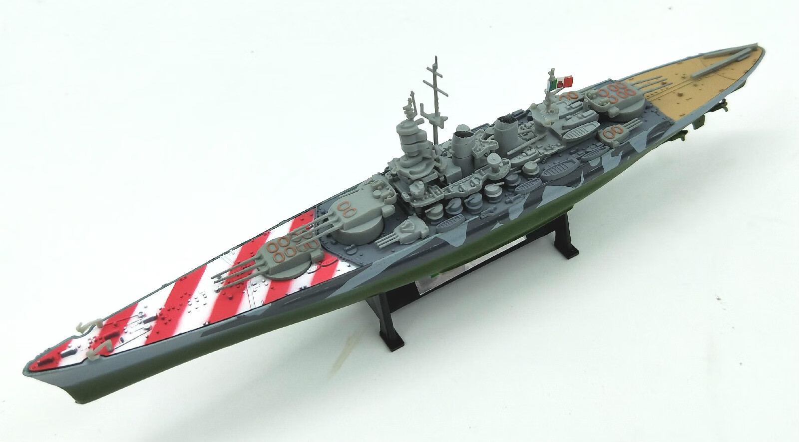 军舰模型1:1000二战巡洋战列舰胡德密苏里武藏衣阿华仿真静态成品送人