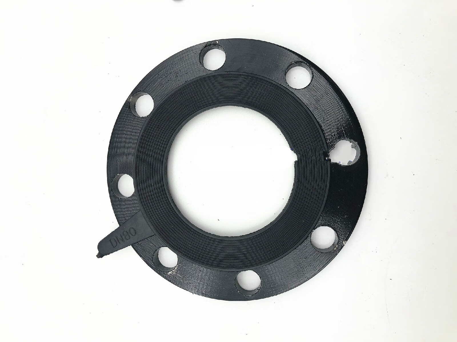 喷塑防腐铸铁承插活套法兰钢片dn50 60 100配套pe铸铁闸阀法兰盘 63