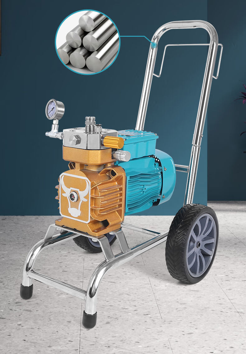 大功率全自动电动高压无气喷漆喷涂机乳胶漆油漆涂料家用小型基础级