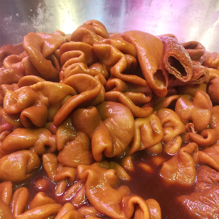 凯偲洽 尝福记五香大肠500g去油肥肠卤味熟食红烧肥肠肉食无油猪大肠