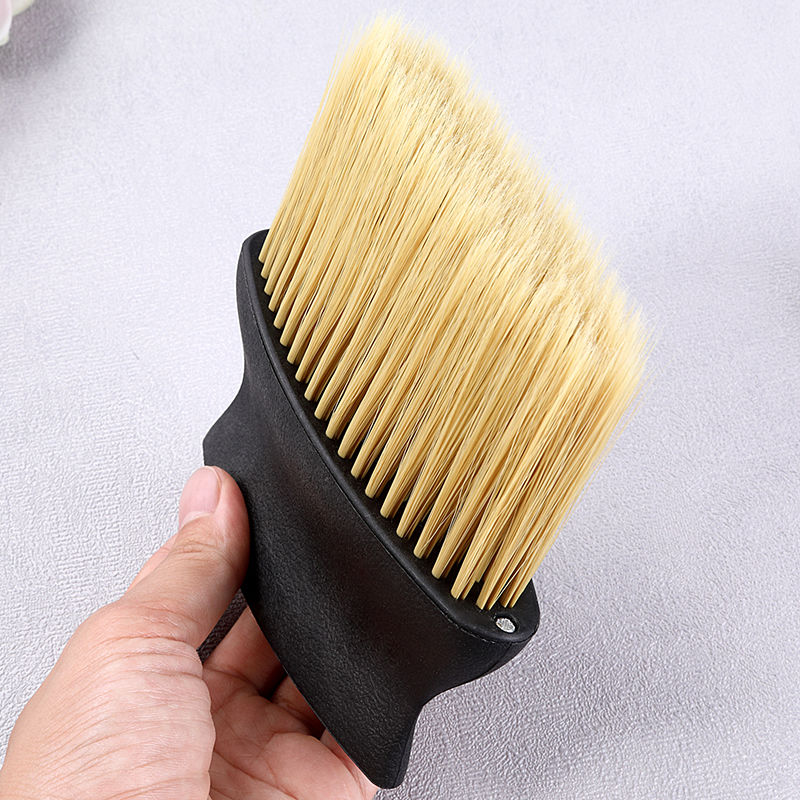 最饰扫头发刷子理发美发刷毛发清洁刷碎发刷纤维毛去发刷毛扫美发工具