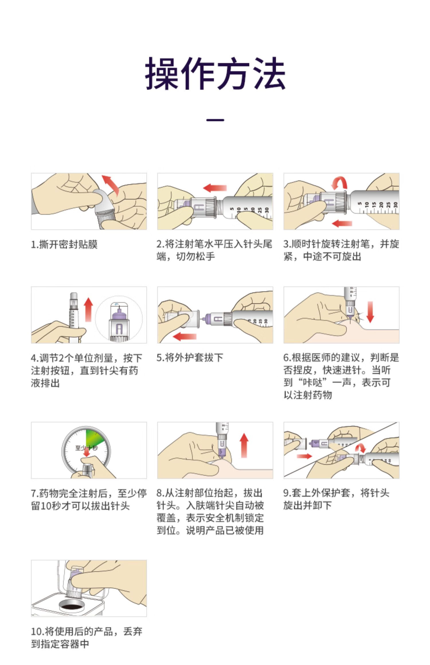 自毁针头图解图片