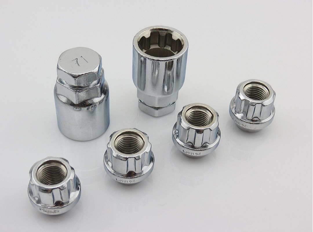 定制汽车轮胎防盗螺丝帽科鲁兹福克斯轩逸哈弗宝骏五菱轮胎防盗螺母倒