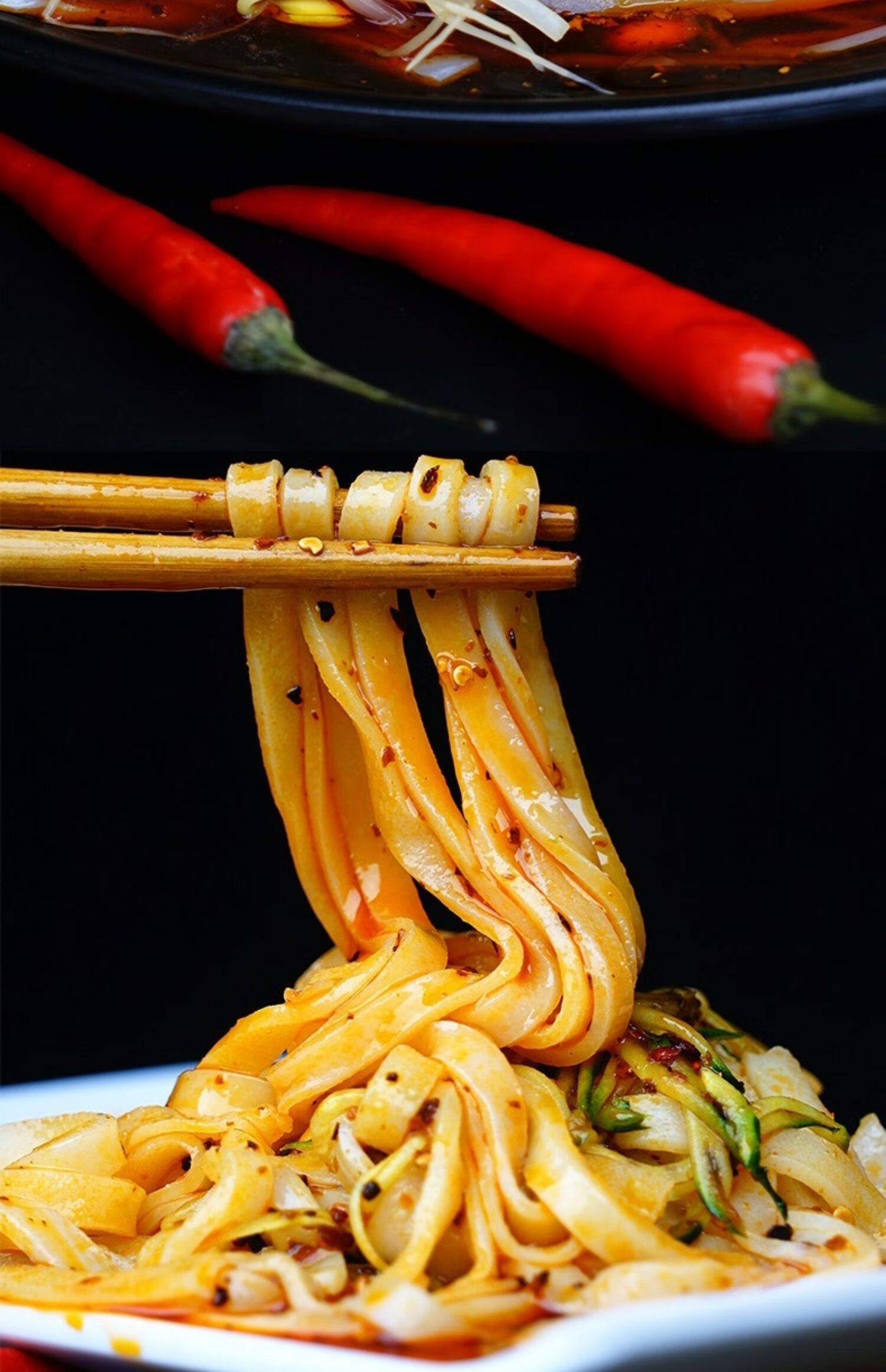 5折五折汉中热米皮凉皮面皮正宗陕西省特产小吃袋装秦镇米皮速食开袋