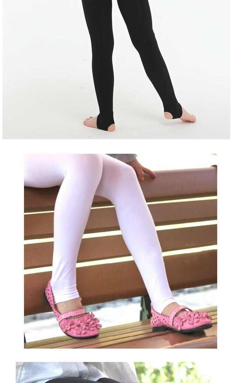 肉色连裤袜春秋夏薄款踩脚裤男肤色打底裤学生白色 白色踩脚裤 身高90