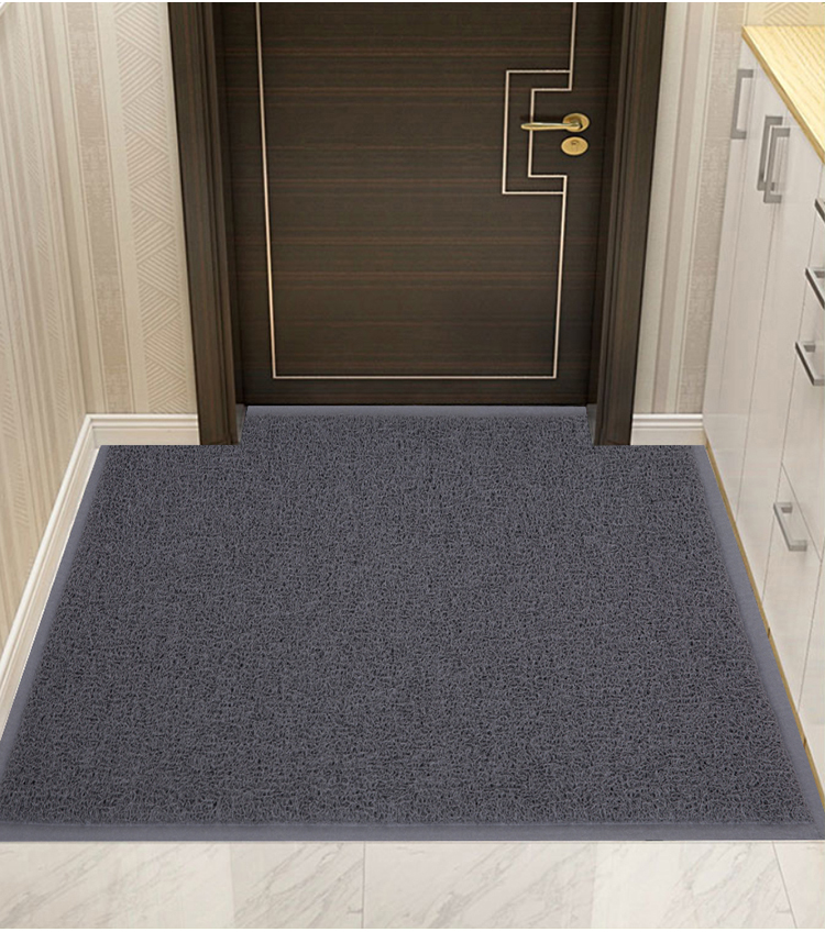 压边防水地毯消毒垫丝圈压边门外防水家用垫子门口室外可裁剪地毯进门