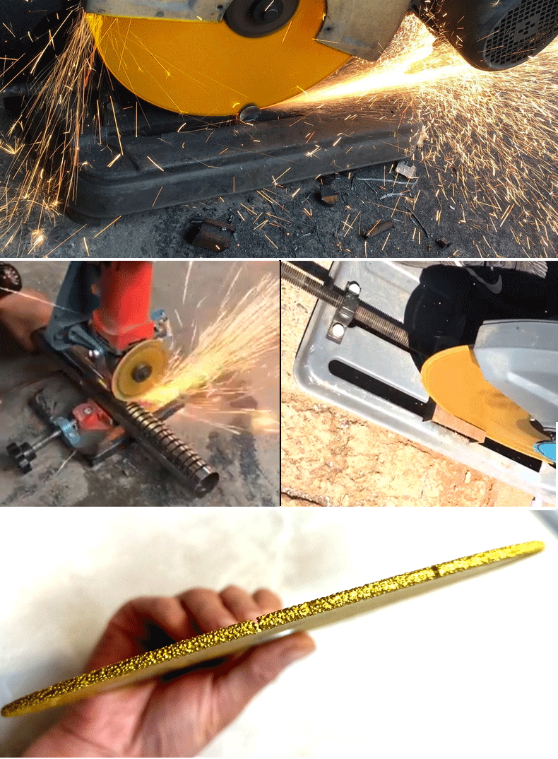 顾维金磨王切铁王切割片角磨机金属切割片不锈钢管角铁合金切铁王锯片