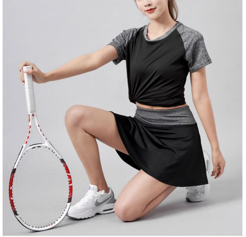 支持国货安踏运动半身裙女羽毛球服女夏季速干网球半身短裙瑜伽健身