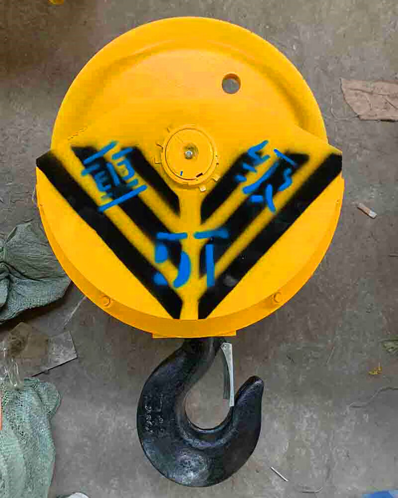 起重行车天车行吊电动葫芦下钩挂钩12351016吨配件重