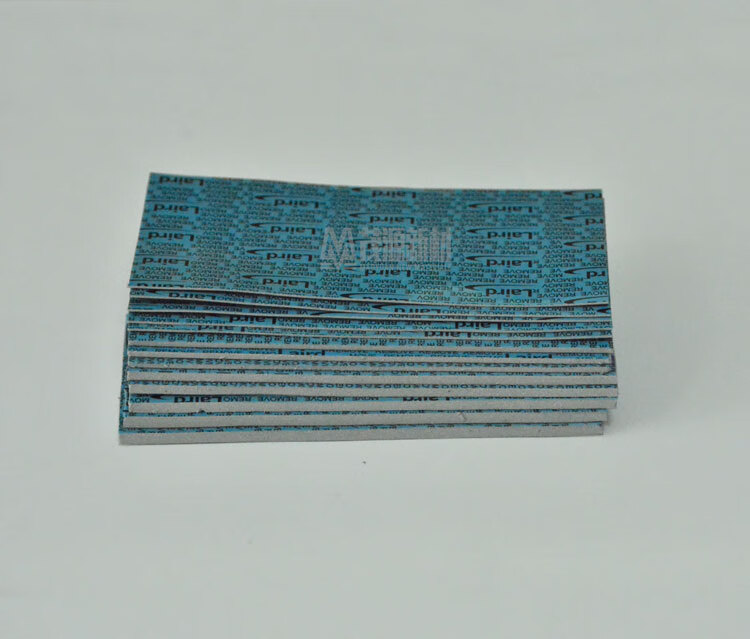 莱尔德hr600硅脂垫片高导热硅胶灰色垫片显卡显存ssd固态散热片 2.