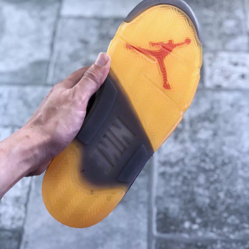 纯原travis scott x air 5 黑蝉翼 aj5代复古休闲文化篮球鞋 36【图片