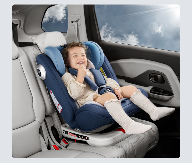 儿童汽车安全座椅 婴儿车载可坐可躺0-12岁简易便携式通用宝宝椅 经典